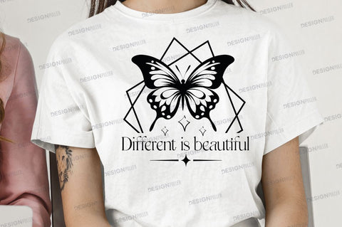Different is beautiful Svg Design SVG Regulrcrative 