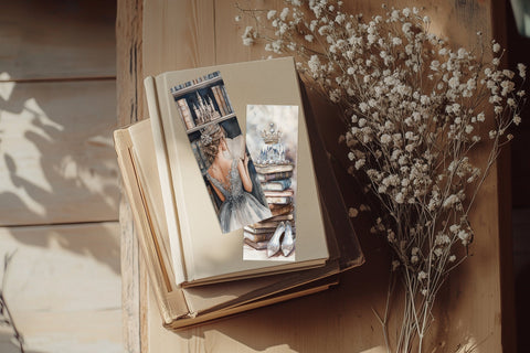 Digital Bookmarks For Women | Print And Cut Printable Paper SVG GlamArtZhanna 