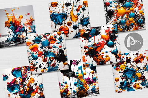 Digital Paper 3D Ink Liquid Sublimation artnoy 