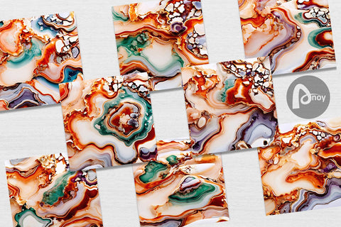 Digital Paper Abstract Agate Digital Pattern artnoy 