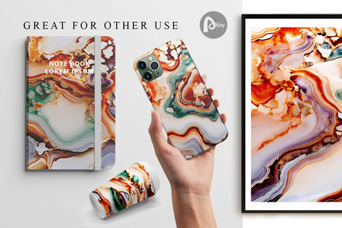Digital Paper Abstract Agate Digital Pattern artnoy 