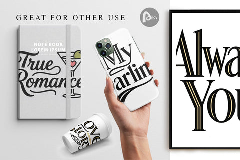 Digital Paper Art Deco Valentine Elegant Quotes Digital Pattern artnoy 