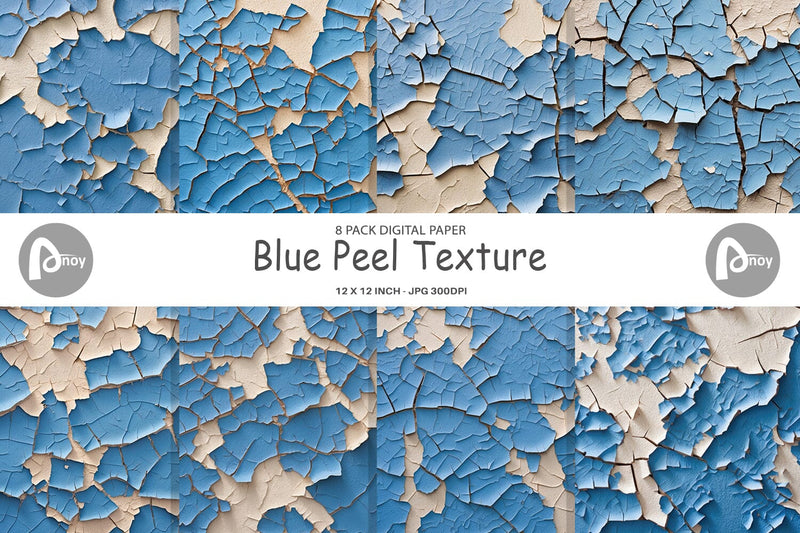 Digital Paper Blue Peel Texture Digital Pattern artnoy 
