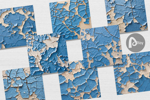 Digital Paper Blue Peel Texture Digital Pattern artnoy 