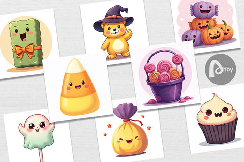 Digital Paper Candy Treats Digital Pattern artnoy 