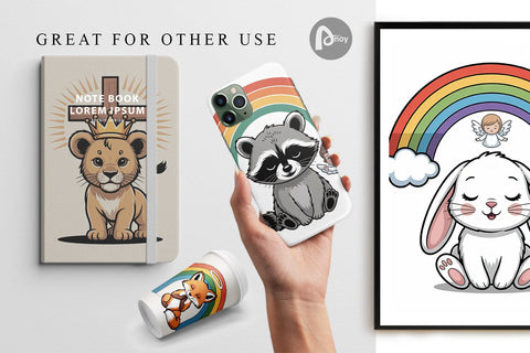 Digital Paper Christian Vintage Digital Pattern artnoy 