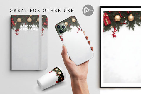 Digital Paper Christmas Background Digital Pattern artnoy 