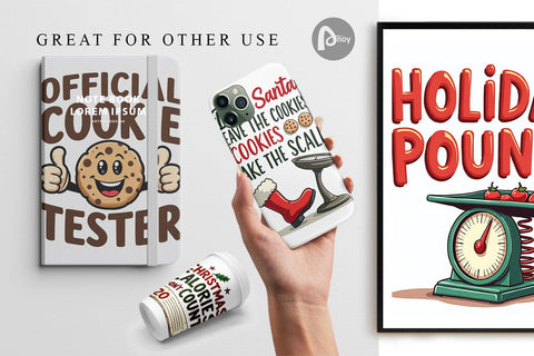 Digital Paper Christmas Diet Dropout Quotes Digital Pattern artnoy 