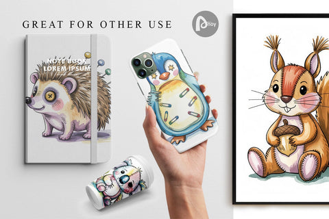 Digital Paper Creepy Cute Pastel Halloween Digital Pattern artnoy 