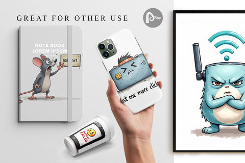 Digital Paper Cyber Monday Glitchfest Digital Pattern artnoy 