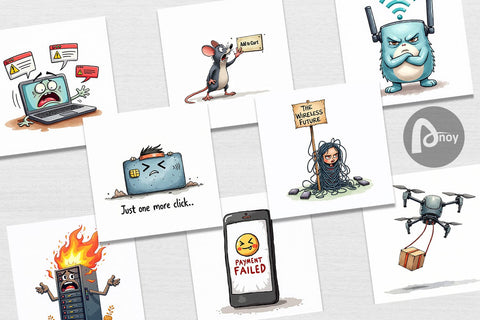 Digital Paper Cyber Monday Glitchfest Digital Pattern artnoy 