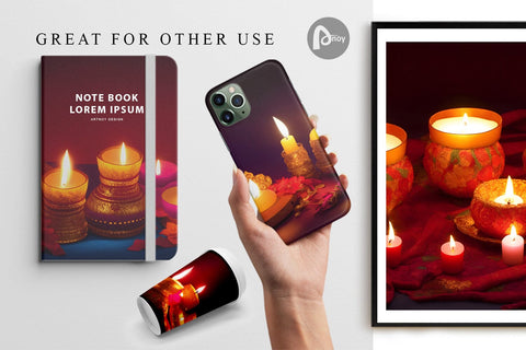 Digital Paper Diwali Background Digital Pattern artnoy 