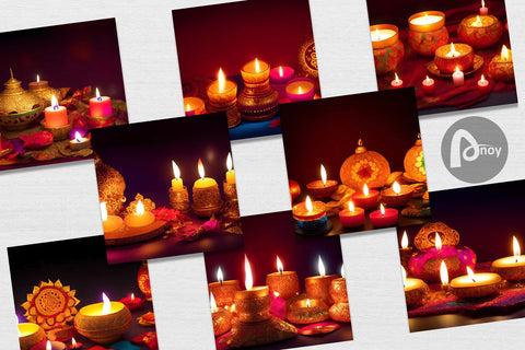 Digital Paper Diwali Background Digital Pattern artnoy 