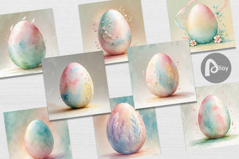 Digital Paper Eggs Easter Digital Pattern artnoy 