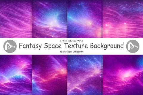 Digital Paper Fantasy Space Background Digital Pattern artnoy 