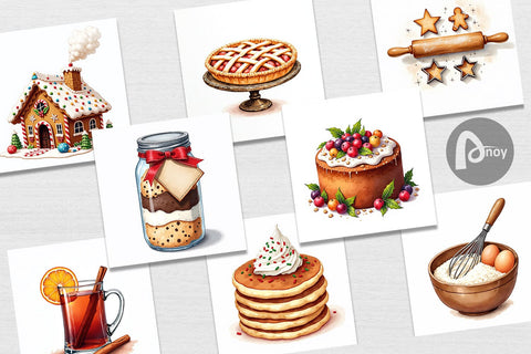 Digital Paper Farmhouse Kitchen Digital Pattern artnoy 