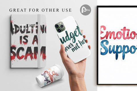 Digital Paper Financially Questionable Humor Digital Pattern artnoy 