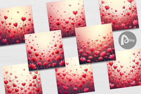 Digital Paper Garden Digital Pattern artnoy 