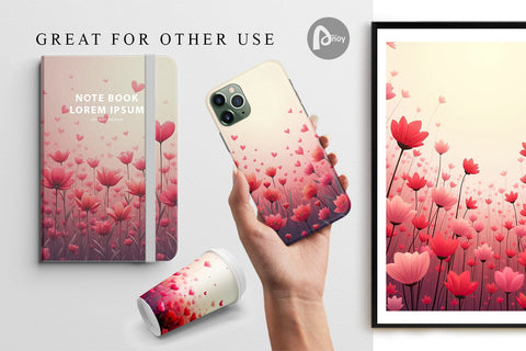 Digital Paper Garden Digital Pattern artnoy 