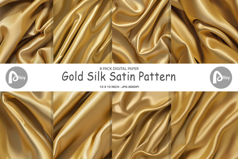 Digital Paper Gold Silk Pattern Digital Pattern artnoy 