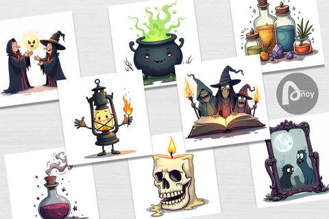 Digital Paper Gothic Halloween Miscellaneous Digital Pattern artnoy 