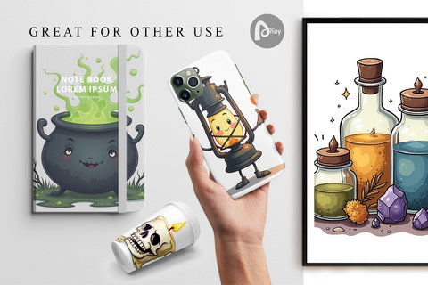 Digital Paper Gothic Halloween Miscellaneous Digital Pattern artnoy 