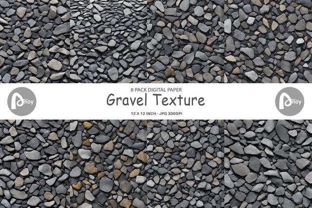 Digital Paper Gravel Texture Digital Pattern artnoy 