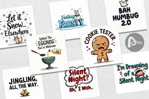 Digital Paper Grumpy Greetings A Bah Humbug Quote Digital Pattern artnoy 