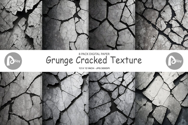 Digital Paper Grunge Cracked Texture Digital Pattern artnoy 