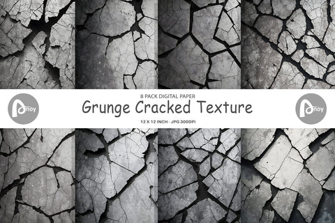 Digital Paper Grunge Cracked Texture Digital Pattern artnoy 