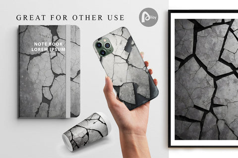 Digital Paper Grunge Cracked Texture Digital Pattern artnoy 