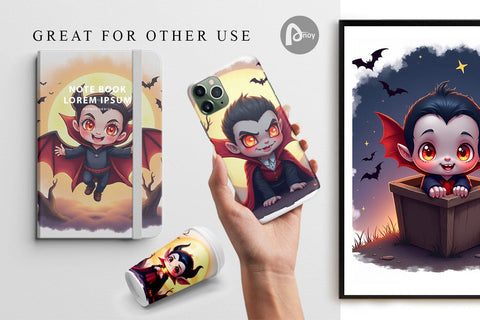 Digital Paper Halloween Vampire Bite Digital Pattern artnoy 