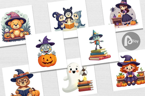 Digital Paper Haunted Toy Shop Digital Pattern artnoy 