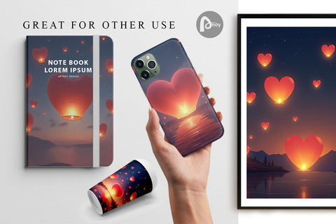 Digital Paper Lantern Digital Pattern artnoy 