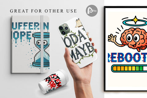 Digital Paper Morning Resurrection Caffeinated Chaos Quotes Digital Pattern artnoy 