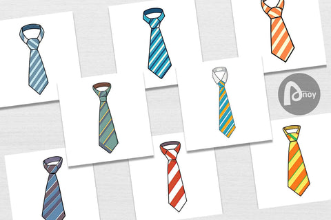 Digital Paper Necktie Digital Pattern artnoy 