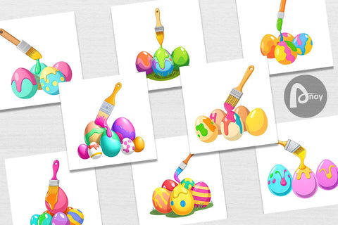 Digital Paper Paintbrush Digital Pattern artnoy 