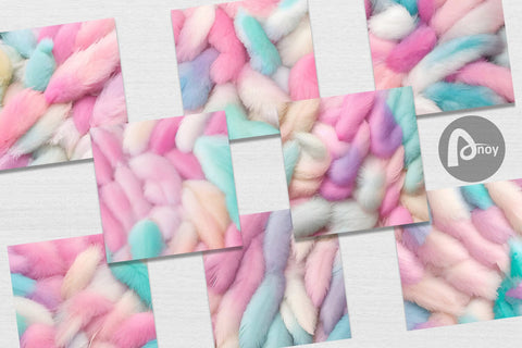 Digital Paper Pastel Feathers Digital Pattern artnoy 