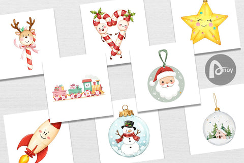 Digital Paper Pastel Holiday Festive Digital Pattern artnoy 