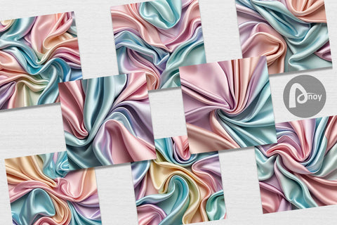 Digital Paper Pastel Silk Satin Digital Pattern artnoy 