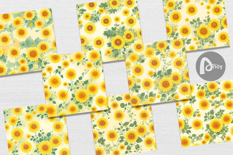 Digital Paper Patterns Marigold Flower Digital Pattern artnoy 