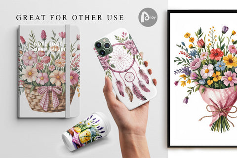 Digital Paper Pink Gingham Summer Digital Pattern artnoy 