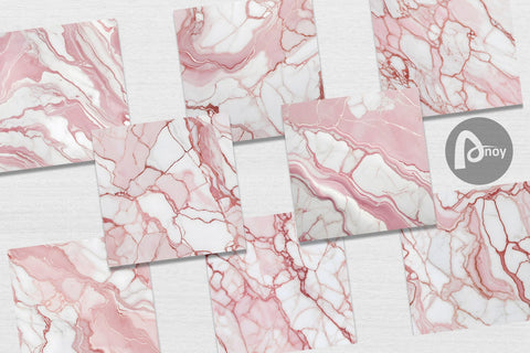 Digital Paper Pink Marble Texture Digital Pattern artnoy 