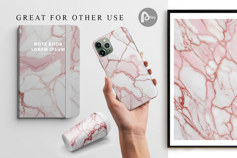 Digital Paper Pink Marble Texture Digital Pattern artnoy 