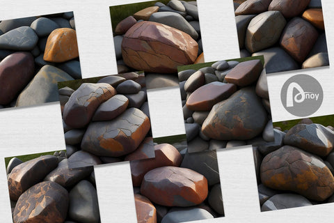 Digital Paper Realistic Stone texture Digital Pattern artnoy 