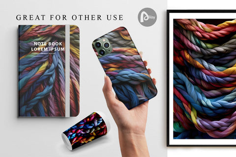 Digital Paper Rope Texture Digital Pattern artnoy 