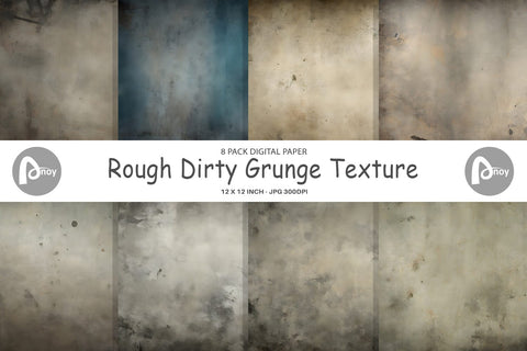 Digital Paper Rough Dirty Grunge Texture Digital Pattern artnoy 