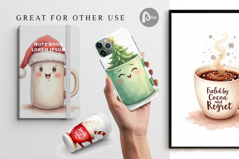 Digital Paper Sarcastic Coffee Digital Pattern artnoy 