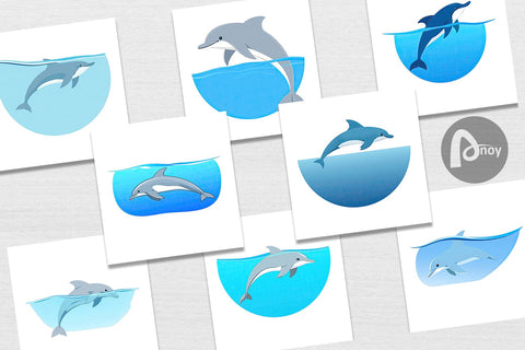 Digital Paper Save the Ocean Digital Pattern artnoy 