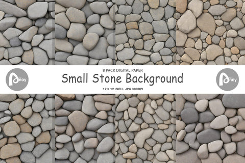 Digital Paper Small Stone Background Digital Pattern artnoy 